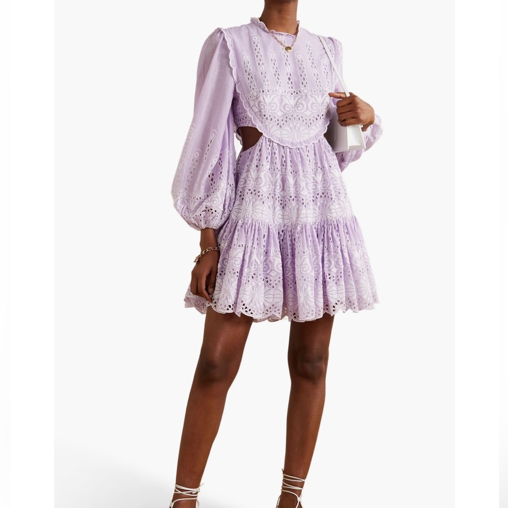 Zimmerman Anglaise Eyelet Dress